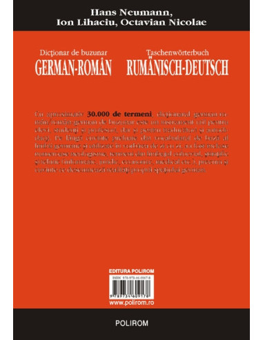 Dicționar de buzunar...