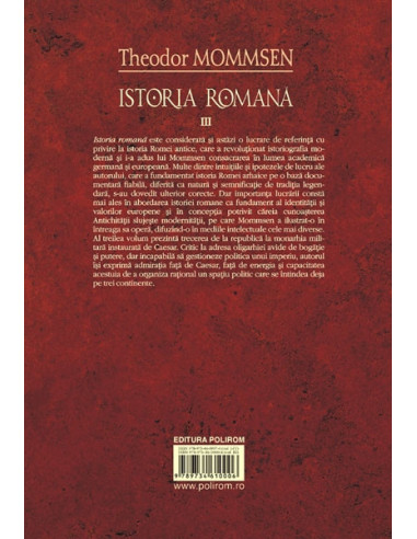 Istoria romană, vol. III
