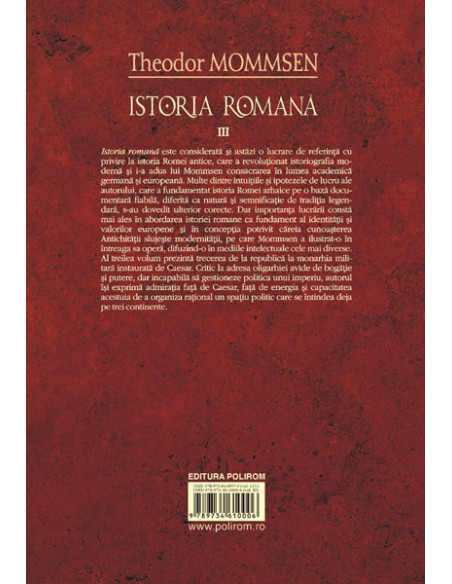 Istoria romană, vol. III