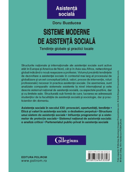 Sisteme moderne de asistență socială. Tendințe globale și practici locale