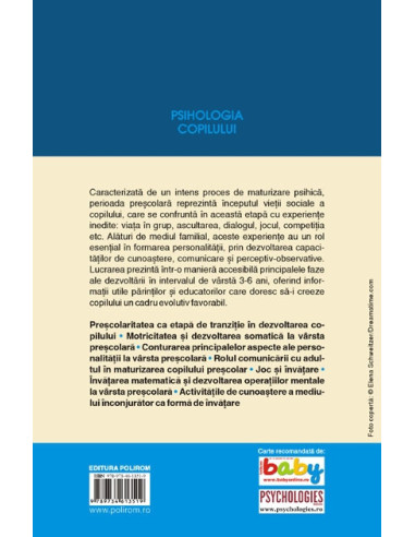Pregătirea psihologică a copilului...
