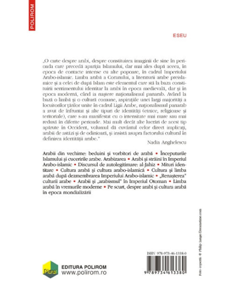 Identitatea arabă. Istorie, limbă, cultură