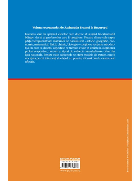 Ghid pentru bacalaureatul bilingv francofon
