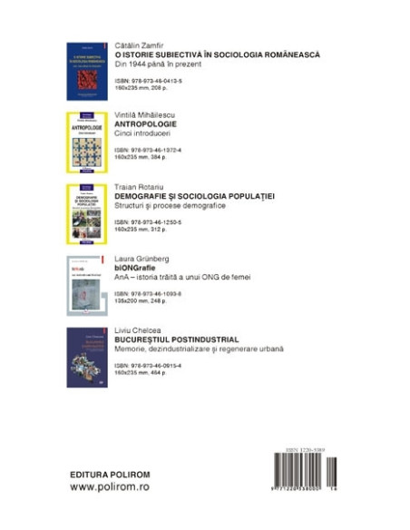 Sociologie Românească. Volumul VII, Nr. 1/2009