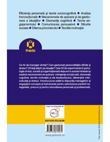 50 de experimente privind psihologia... 50 de experimente privind psihologia...