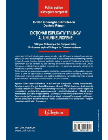 Dicţionar explicativ trilingv al... Dicţionar explicativ trilingv al...