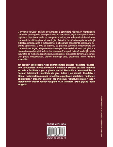 Dictionar de sexologie