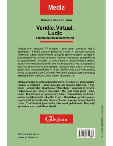 Veridic. Virtual. Ludic. Efectul de...