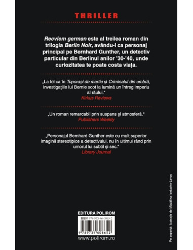 Berlin Noir III. Recviem german