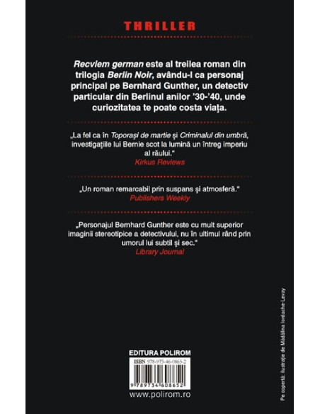 Berlin Noir III. Recviem german