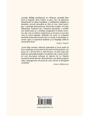 Opere I. Lumea în două zile