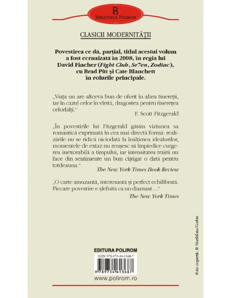 Strania poveste a lui Benjamin Button și alte întâmplări din epoca jazzului