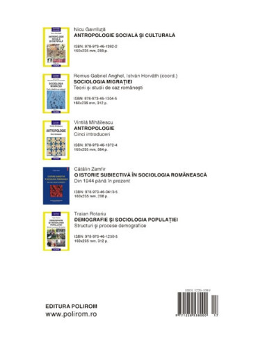 Sociologie Românească. Volumul VII,...