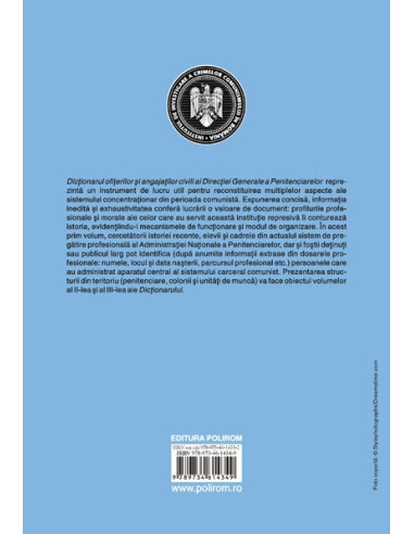 Dictionarul ofițerilor și angajatilor...
