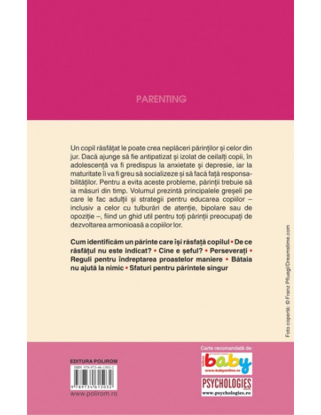 Cum să nu-ți răsfeți copiii