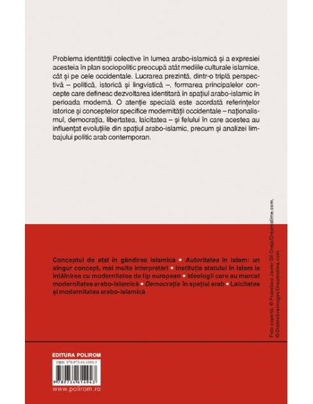 Gândirea politică arabă. Concepte-cheie între tradiție și inovație