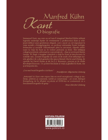 Kant. O biografie Kant. O biografie