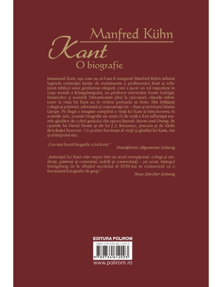 Kant. O biografie