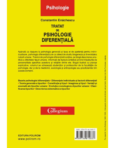 Tratat de psihologie diferențială