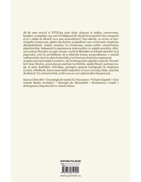 O contraistorie a filosofiei. Vol. IV: Extremiştii Luminilor