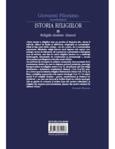 Istoria religiilor. Vol. III:...