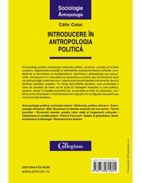 Introducere în antropologia politică