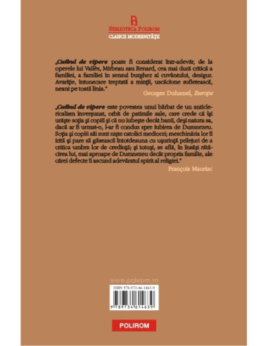 Cuibul de vipere. Genitrix Cuibul de vipere. Genitrix