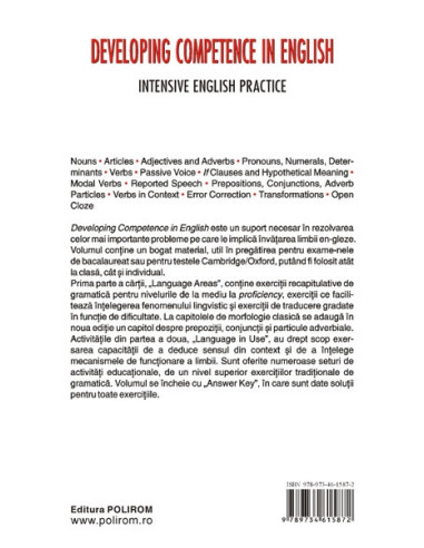 Developing Competence in English....
