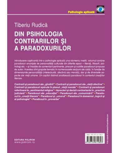 Din psihologia contrariilor și a... Din psihologia contrariilor și a...