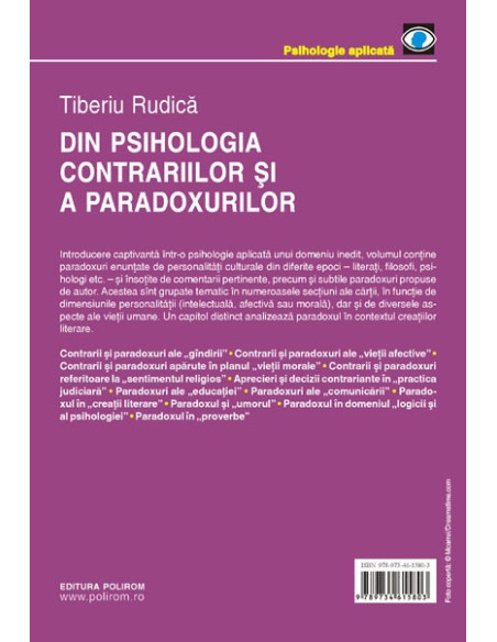 Din psihologia contrariilor și a paradoxurilor