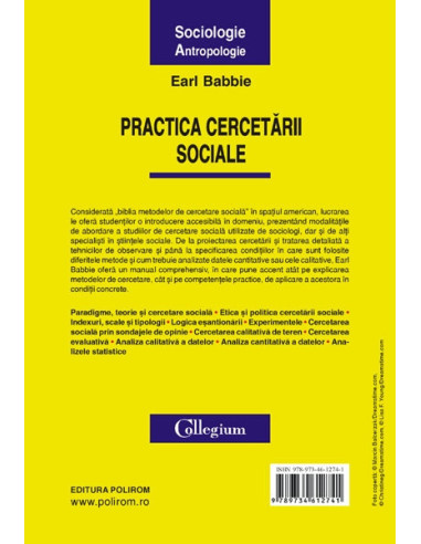 Practica cercetării sociale Practica cercetării sociale