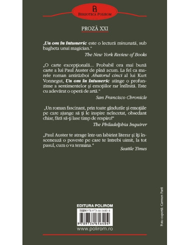 Un om în întuneric