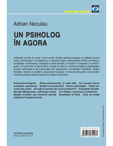 Un psiholog in Agora Un psiholog in Agora