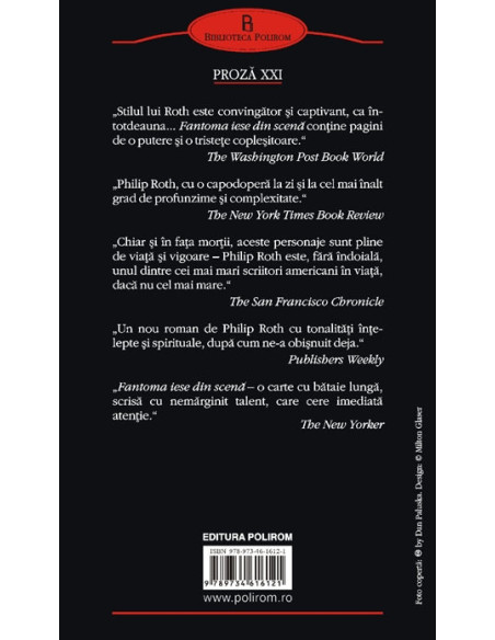 Fantoma iese din scenă