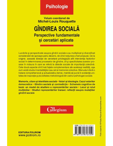Gândirea socială. Perspective...