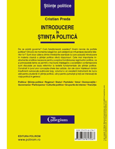 Introducere în ştiinţa politică