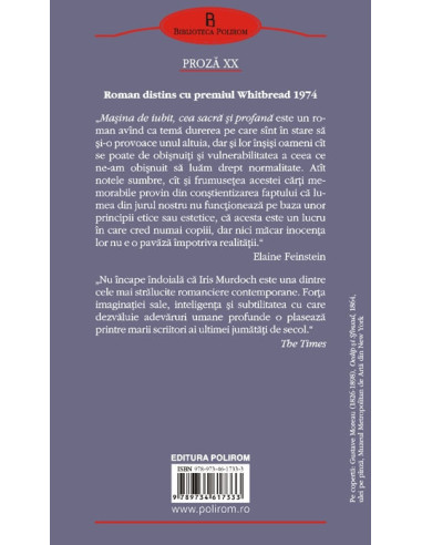 Maşina de iubit, cea sacră şi profană Maşina de iubit, cea sacră şi profană