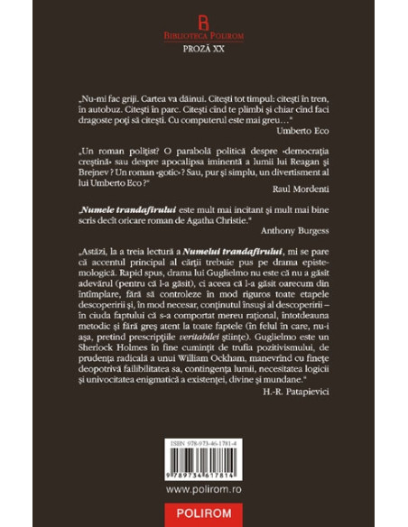 Numele trandafirului
