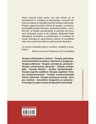 Manual de terapie individuală