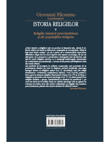 Istoria religiilor. Vol. V: Religiile...