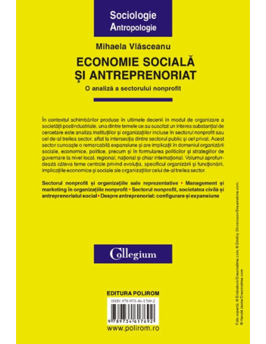 Economie socială și antreprenoriat. O...
