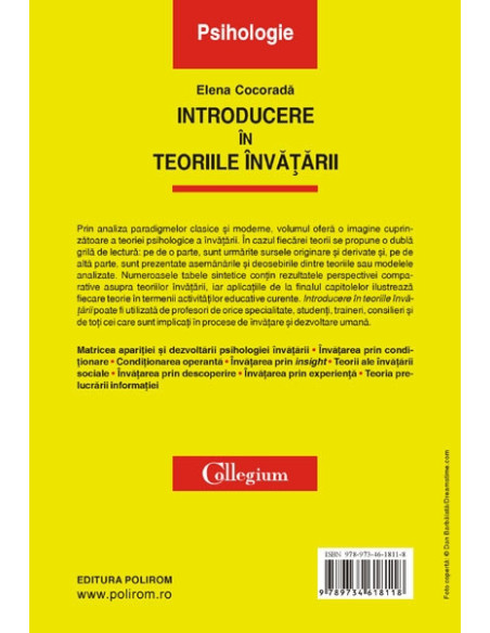 Introducere în teoriile învăţării