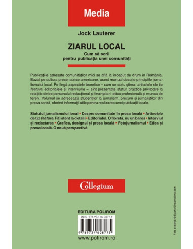 Ziarul local. Cum să scrii pentru...