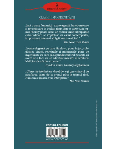 Cîntec de lebădă Cîntec de lebădă