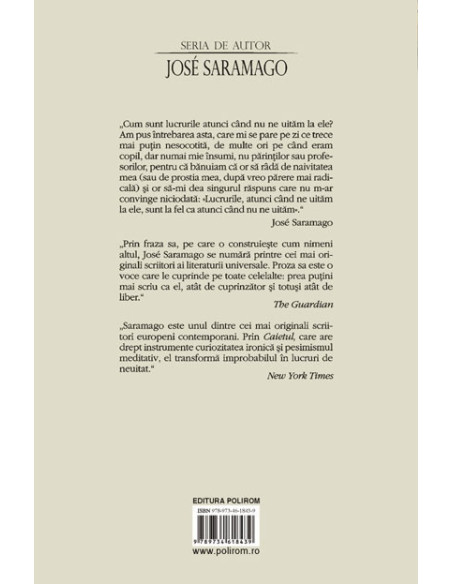 Caietul. Texte scrise pentru blog: septembrie 2008 - martie 2009