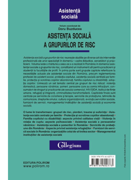 Asistența socială a grupurilor de risc