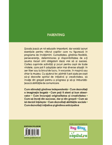 Jocuri pentru dezvoltarea inteligenței și creativității copiilor