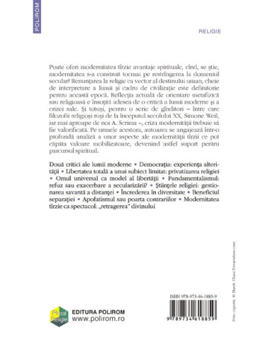 Stilul religiei în modernitatea tîrzie