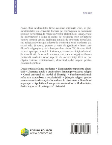 Stilul religiei în modernitatea tîrzie