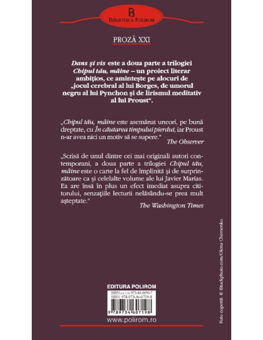 Chipul tău mâine. Dans și vis